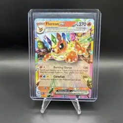 Flareon Ex Holo Prismatic Evolutions Double Rare 014/131 Pokemon TCG - Image 1