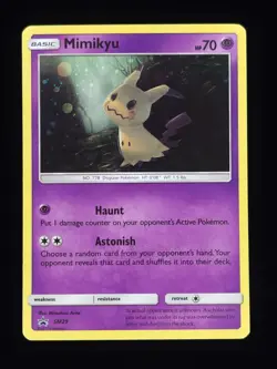 Mimikyu SM29 Pokemon SM Promos 🔥🔥🔥 - Image 1