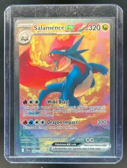 2025 Pokemon Journey Together Salamence ex #187/159 - Image 1