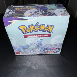Pokemon TCG Sword Shield Chilling Reign Booster Display Box 36 Pack - Image 1