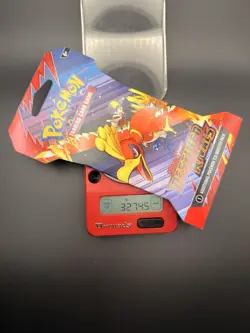 (VERY HEAVY) 32.74G Pokemon TCG Destined Rivals Sleeved Booster Pack (SEALED) - Image 1