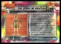 Story of Mewtwo #24 Pokemon 1999 Topps Movie LP - Image 2