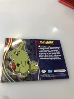 Larvitar Topps Pokemon TV Animation Edition Johto Series 1 #246 2001 - Image 4