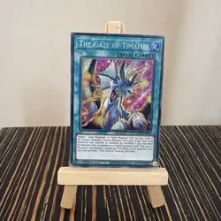 Yugioh - The Gaze Of Timaeus MZMU-EN013 - Secret Rare - 1st Edition NM - Image 1