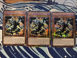Yugioh Red-Eyes Black Fullmetal Dragon Starlight Rare MP25-EN014 Near Mint x3 - Image 1