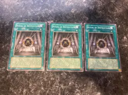 3X Ritual of Destruction ABPF-EN058 - Yugioh Yu Gi Oh! 3 Playset Mixed - Image 1