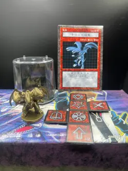 Yugioh! Dungeon Dice Monsters DDM Blue Eyes Ultimate Dragon Gold Japanese Figure - Image 1