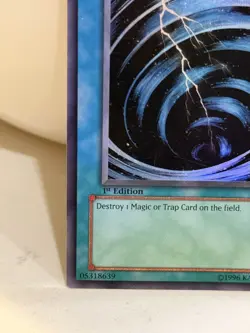 Yu-Gi-Oh! Mystical Space Typhoon MRL-047 1st Edition LP - Image 3