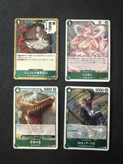 One Piece TCG English 32 R and SR card lot - Image 3