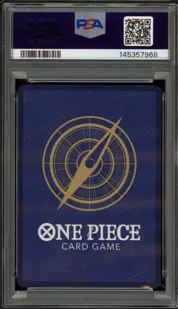 One Piece CCG Sanji PRB02 Manga Alternate Art OP06-119 PSA 10 Gem Mint - Image 2