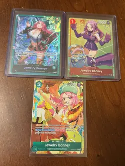 Jewelry Bonney PRB02 Alt Art Rare ST21 Alt Art Com. OP07 Leader One Piece Eng. - Image 1