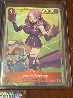 Jewelry Bonney PRB02 Alt Art Rare ST21 Alt Art Com. OP07 Leader One Piece Eng. - Image 4