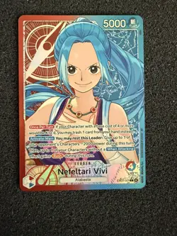 Nefeltari Vivi - 001 (Alternate Art) EB03-001 EB: One Piece Heroin English - Image 1