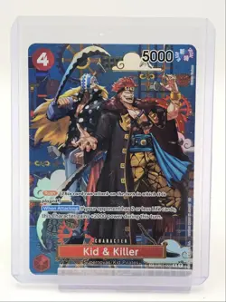 KID & KILLER 2025 ONE PIECE SPECIAL ALTERNATE ART HOLO SSP #EB01-003 Q1404 - Image 1