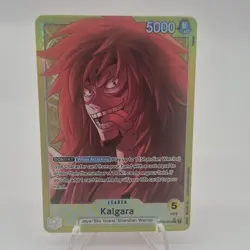 Bandai One Piece Kalgara OP08-098 Two Legends Leader Foil 5000 Power 5 Life - Image 1