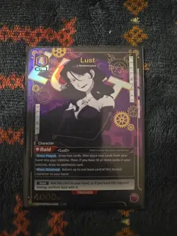 Union Arena Fullmetal Alchemist Lust UE09BT/FMA-1-090 SR* Foil - NM - Image 1