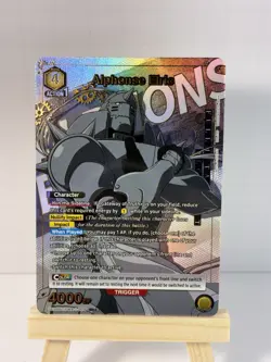 Alphonse Elric UE09BT/FMA-1-004 SR* Foil Fullmetal Alchemist Union Arena TCG - Image 1