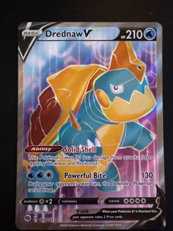 Pokemon TCG Drednaw v Champions Path Holo Full Art Ultra Rare Card 069/073 - Image 1
