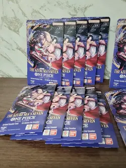 (20) One Piece Card Game OP-14 Sleeved Booster Pack Lot, New Sealed English - Image 2