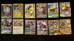 Pokemon TCG EX, GX, BREAK, Holo Card Lot 12 Jumbo Cards, MRayquaza EX 98/98 - Image 1