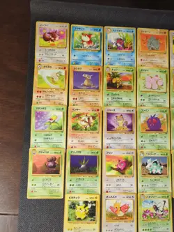 Japanese Jungle Pokemon Card Lot Set Vintage Collection 23 Cards Pikachu Eevee - Image 2