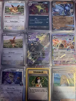 Pokemon TCG Binder Collection Sheets Of Mixed Card Lot - Image 3
