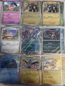 Pokemon TCG Binder Collection Sheets Of Mixed Card Lot - Image 4