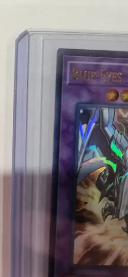 Yu-Gi-Oh! Blue-Eyes Twin Burst Dragon Card Holo 1st Edition GOLD TEXT LCKC-EN058 - Image 2