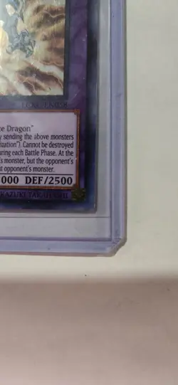 Yu-Gi-Oh! Blue-Eyes Twin Burst Dragon Card Holo 1st Edition GOLD TEXT LCKC-EN058 - Image 4