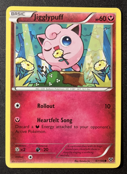 Jigglypuff 87/146 - 2014 Pokemon XY Common Card - CLEAN NM - Image 1