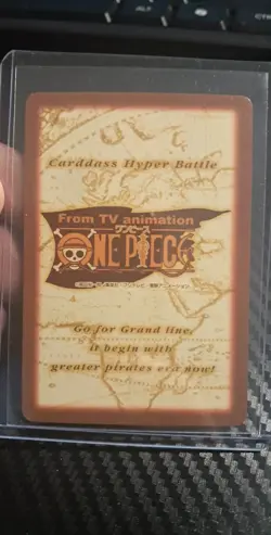 BANDAI One Piece Hyper Battle S11 ZORO CREW SCARCE EARLY CARD - Image 2