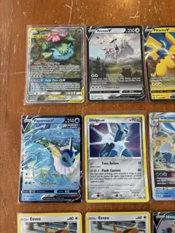 Pokemon 25 Card Lot Holo Promo Pikachu Arceus Venusaur & Snivy GX V Vstar - Image 3