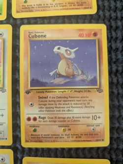 Pokemon Jungle Lot 35 Cards | Pikachu Jigglypuff | 1st Edition Cubone | LP-HP - Image 2