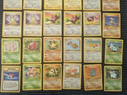 Pokemon Jungle Lot 35 Cards | Pikachu Jigglypuff | 1st Edition Cubone | LP-HP - Image 3