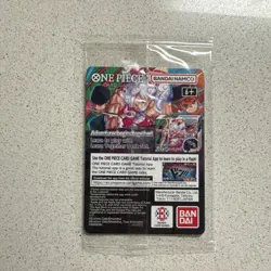 Bandai One Piece CCG Monkey D. Luffy US Voyage Holo Card - Image 2
