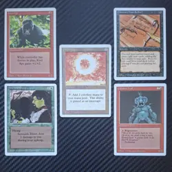 MTG Vintage Card Lot 5. Revised, 3rd Edition. 1994 - Image 2