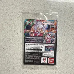 Bandai One Piece CCG Monkey D. Luffy US Voyage Promo Full Art Holo Card - Image 2