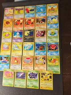 Japanese Neo Revelation Pokemon Card Lot Set Vintage Collection 29 Cards - Image 4