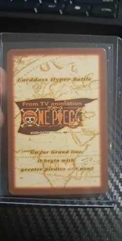 BANDAI One Piece Hyper Battle C123 SHANKS SCARCE EARLY CARD - Image 2