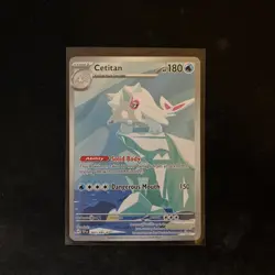 Cetitan Pokemon TCG Surging Sparks Holo Illustration Rare Card 201/191 NM - Image 1
