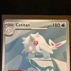 Cetitan Pokemon TCG Surging Sparks Holo Illustration Rare Card 201/191 NM - Image 2