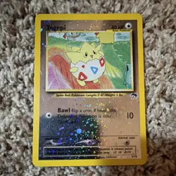 Pokemon TCG Togepi Holo Basic Pokemon Card Lot English 4/18 GAMEFREAK - Image 1