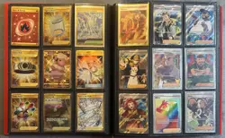 Pokemon Card Binder Collection 360 Cards EX GX VMax Secret Rare Full Art Holo NM - Image 1