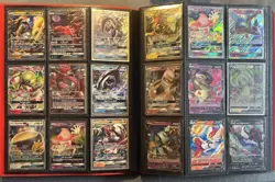 Pokemon Card Binder Collection 360 Cards EX GX VMax Secret Rare Full Art Holo NM - Image 3