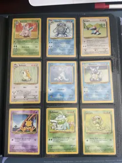 Vintage Pokemon Base Set, Jungle & Fossil, 1999 WOTC, LOT of 176 cards - Image 5