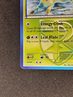 Leafeon 11/116 Plasma Freeze 2013 Pokemon Card English LP- - Image 4