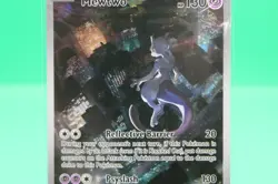 2023 SEALED Mewtwo Holo Black Star Promo Card SVP052 52 TCG CCG Pokemon Full Art - Image 3