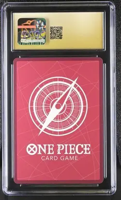 2025 One Piece Monkey D. Luffy Carrying Will Alt Art #OP13-001 CGC 10 Pristine - Image 2