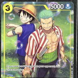 Roronoa Zoro OP10-113 Sealed One Piece Promo Learn Together Deck Set Sail Event - Image 5