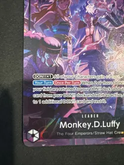 2025 One Piece 2nd Anniversary Set Promo Monkey D Luffy #OP09-061 - Image 2